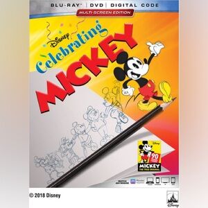 Celebrating Mickey dvd blue ray